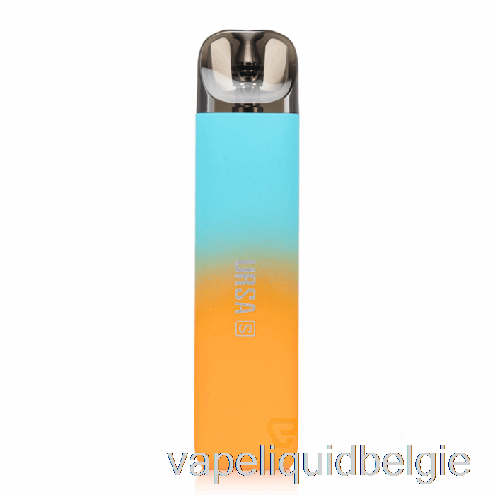 Vape Vloeistof Verloren Vape Ursa S 16w Pod Kit Cyaan Oranje